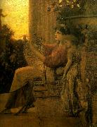 Gustav Klimt sapfo oil